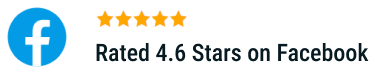 Rated 4.6 stars on Facebook